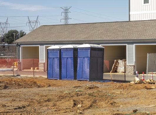 the number of construction portable restrooms needed for a job site depends on the size and duration of the project, as well as the number of workers on site